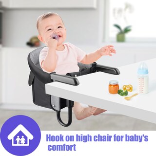 Foto 6 | Foto 6 | Silla Alta Para Bebé Plegable Y Portátil Nbiiuyige Con Gancho - Venta Internacional.