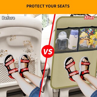 Foto 5 | Foto 5 | Protector Para Respaldo De Asiento De Auto Zecirl 46x61 Cm Impermeable 2 Unidades - Venta Internacional.