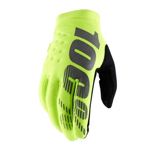 Foto 1 | Foto 1 | Guantes 100% Brisker Para Clima Frío Mtb Mx Amarillo Fluo Sm - Venta Internacional.