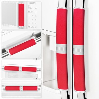 Foto 1 | Foto 1 | Juego De 6 Fundas Para Manillas De Puerta De Nevera Elcoor Color Rojo - Venta Internacional.
