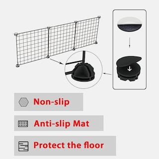 Foto 4 | Foto 4 | Corral para Perros Plegable 12 Piezas