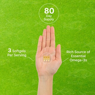 Foto 5 | Foto 5 | Suplementos De Aceite De Pescado Con Omega 3 Suplemento De Oferta 3000 Mg 240 Cápsulas Blandas - Venta Internacional.