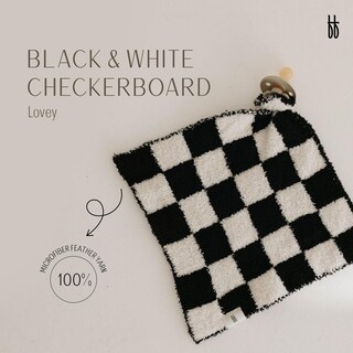 Foto 4 | Foto 4 | Babero Con Chupete Lovey Forever French 23 Cm Microfibra Negro Y Blanco - Venta Internacional.