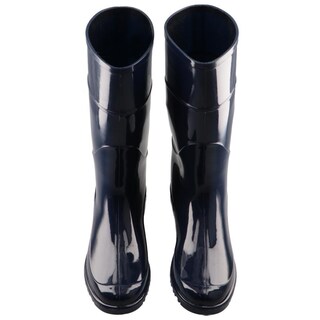 Foto 2 | Foto 2 | Bota Lluvia Mujer Top Moda Invierno Negro Azul Petroleo