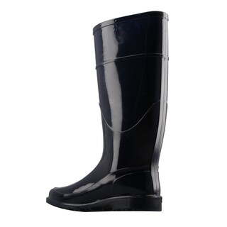 Foto 3 | Foto 3 | Bota Lluvia Mujer Top Moda Invierno Negro Azul Petroleo