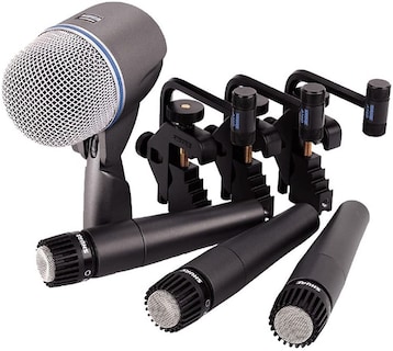 Foto 1 | Foto 1 | Kit De Micrófono De Batería Shure Dmk57-52 Para Interpretación Y Grabación - Venta Internacional.