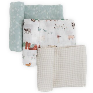 Foto 1 | Foto 1 | Manta De Muselina De Primera Calidad De Blanket Little Unicorn Paquete De 3 - Venta Internacional.