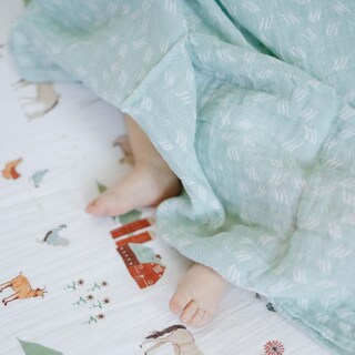 Foto 5 | Foto 5 | Manta De Muselina De Primera Calidad De Blanket Little Unicorn Paquete De 3 - Venta Internacional.