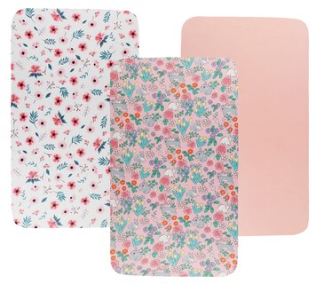 Foto 1 | Foto 1 | Juego De Sábanas Para Moisés Tontukatu 81x48 Cm Paquete De 3 Floral Rosa - Venta Internacional.