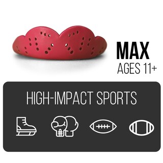 Foto 2 | Foto 2 | Protector Bucal Sisu Max Intense Red De 2 4 Mm De Grosor Para Deportes De Impacto - Venta Internacional.