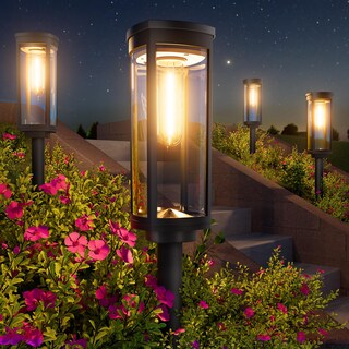 Foto 1 | Foto 1 | Luces De Sendero Solar Bitpott Paquete De 6 Ip65 Impermeables Blanco Cálido - Venta Internacional.