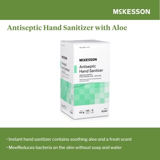 Foto 5 | Foto 5 | Gel Desinfectante Para Manos Mckesson Con Aloe 144 X 0 9 G Envuelto Individualmente - Venta Internacional.