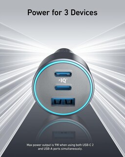 Foto 2 | Foto 2 | Cargador De Coche Anker Usb-c De 30 W 2 Puertos Tipo C Con Usb-a De 67 W - Venta Internacional.