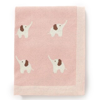 Foto 1 | Foto 1 | Manta Hadetoto De Algodón Para Bebé Suave Y Acogedora Envolvente Rosa 90x70 Cm - Venta Internacional.