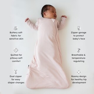 Foto 3 | Foto 3 | Saco De Dormir Kyte Baby L 18-36m Rayón De Bambú 2.5 Tog Blush - Venta Internacional.