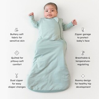Foto 3 | Foto 3 | Saco De Dormir Kyte Baby Xl 2.5 Tog Rayon Bamboo Sage - Venta Internacional.