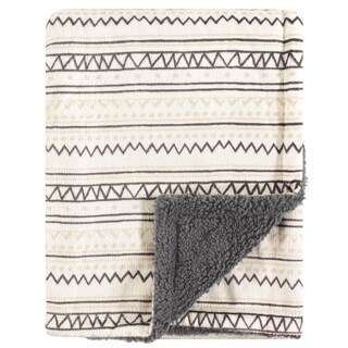Foto 1 | Foto 1 | Manta Sherpa De Visón De Peluche Hudson Baby 76 X 102 Cm Color Azteca - Venta Internacional.