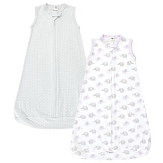Foto 1 | Foto 1 | Saco De Dormir Portátil De Algodón Hudson Baby Sin Mangas De 3 A 9 Meses - Venta Internacional.