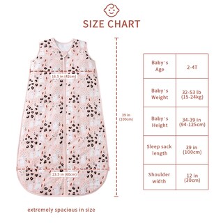 Foto 4 | Foto 4 | Saco De Dormir Tado Muslín 2-4 Años 95% Rayón De Bambú 1.0 Tog - Venta Internacional.