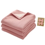 Manta Okdiy Muselina De Algodón 4 Capas Para Niños 120x120 Cm - Venta Internacional.