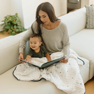 Foto 6 | Foto 6 | Cobija Original Premium De Algodón Para Niños Unicornio Y Estrellas Fugaces - Venta Internacional.