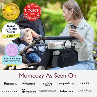 Foto 7 | Foto 7 | Organizador Universal Para Cochecitos Momcozy Con Portavasos Aislante - Venta Internacional.