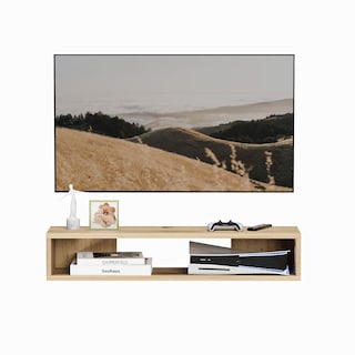 Foto 5 | Foto 5 | Mueble Para Tv Flotante Lima Moru Color Roble