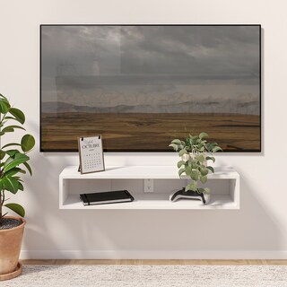 Foto 2 | Foto 2 | Mueble Para Tv Flotante Lima Moru Color Blanco