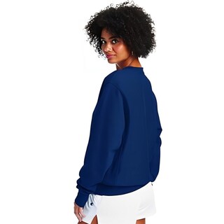 Foto 2 | Foto 2 | Sudadera Champion Flc Pullover Para Mujer. Gf569-586726-c+c Azul Marino