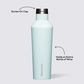 Foto 6 | Foto 6 | Botella De Agua Corkcicle Classic Canteen Con Aislamiento De 750 Ml Azul - Venta Internacional.