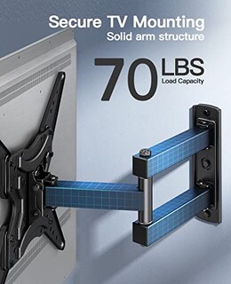 Foto 4 | Foto 4 | Soporte De Pared Para Tv Perlesmith Full Motion Para 26-55 - Venta Internacional.