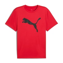 Playera Puma M Tad Ess Solid Cat Para Hombre 525921-11 Rojo