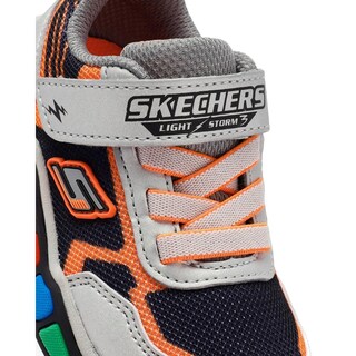 Foto 5 | Foto 5 | Tenis Skechers Lights Play Scene Para Niños Pequeños 407606nslbk Gris