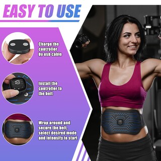 Foto 3 | Foto 3 | Cinturón De Fitness Abs Stimulator Waetfs Klt-07 Ems Aprobado Por La Fda - Venta Internacional.