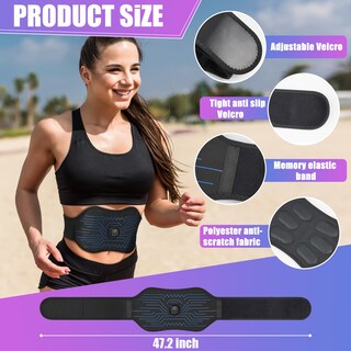 Foto 5 | Foto 5 | Cinturón De Fitness Abs Stimulator Waetfs Klt-07 Ems Aprobado Por La Fda - Venta Internacional.