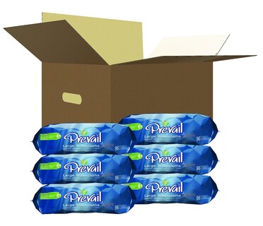 Foto 3 | Foto 3 | Toallitas Perfumadas Prevail Large Tub 96 Unidades (paquete De 6) - Venta Internacional.