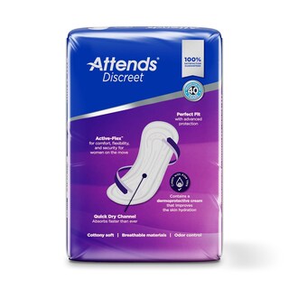 Foto 4 | Foto 4 | Bladder Control Pads Attends Discreet Ultimate Heavy Paquete De 20 - Venta Internacional.