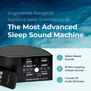 Foto 2 | Foto 2 | Noise Machine Adaptive Sound Technologies Aquarius Con Temporizador Y Conector Para Auriculares - Venta Internacional.