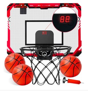 Foto 1 | Foto 1 | Mini Canasta De Baloncesto Infantil Con Anotador Y 3 Pelotas