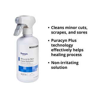 Foto 4 | Foto 4 | Spray Limpiador Para El Cuidado De Heridas Mckesson Puracyn Plus 500 Ml X6 - Venta Internacional.