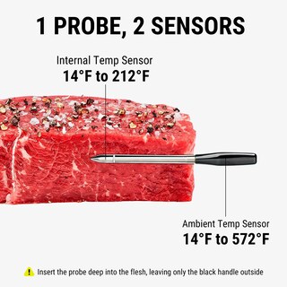Foto 5 | Foto 5 | Termómetro De Carne Inalámbrico Thermopro Tempspike Plus Con Alcance De 183 M - Venta Internacional.
