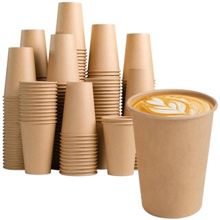 Foto 1 | Foto 1 | Tazas De Café De Papel Bysnow 300 Unidades 350 Ml Calientes/frías 12 Oz - Venta Internacional.