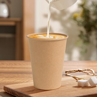 Foto 3 | Foto 3 | Tazas De Café De Papel Bysnow 300 Unidades 350 Ml Calientes/frías 12 Oz - Venta Internacional.