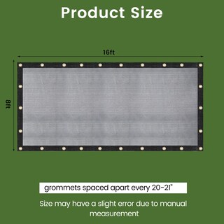 Foto 6 | Foto 6 | Tarp Windscreensupplyco 243 X 488 Cm 60-70% Malla De Sombra - Venta Internacional.