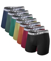 Calzoncillos Bóxer De Rayón Feeleck Para Hombre  Paquete De 7 Para Hombre - Venta Internacional.
