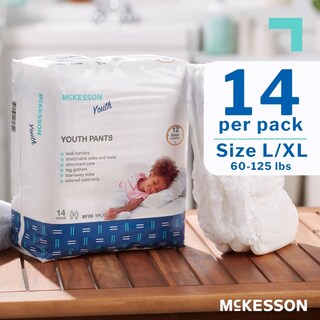 Foto 2 | Foto 2 | Pantalones De Entrenamiento Mckesson Overnight Desechables L/xl (60-125 Libras) - Venta Internacional.