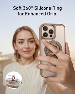 Foto 3 | Foto 3 | Funda Con Forma De Anillo Magnético Anker Maggo Para Iphone 16 Pro Color Rosa - Venta Internacional.