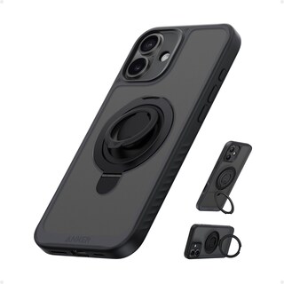 Foto 1 | Foto 1 | Funda Con Forma De Anillo Magnético Anker Para Iphone 16 Plus Color Negro - Venta Internacional.