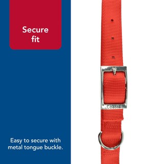 Foto 5 | Foto 5 | Collar Para Perro Coastal De Doble Capa De Nailon Rojo 2 5 X 56 Cm - Venta Internacional.