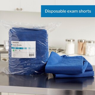 Foto 5 | Foto 5 | Pantalones Cortos Desechables Mckesson De Cintura Elástica Azul Medio - Venta Internacional.